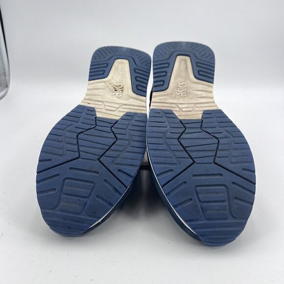 Asics Lyte Classic Men Size 11 1201A103-024 Blue Suede Fabric Athletic Shoes - Picture 13 of 14